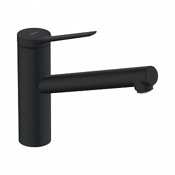 Смеситель для кухни Hansgrohe Zesis M35 74802670 черный матовый