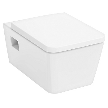 Унитаз подвесной безободковый Hansgrohe EluPura Original Q 60208450 белый