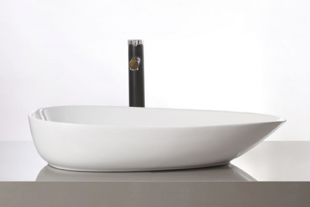 Раковина накладная 59см ABBER Bequem AC2117 белый