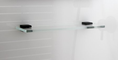 Душевая кабина Grossman GR270 100x100x205 профиль черный, стекло прозрачное с узором