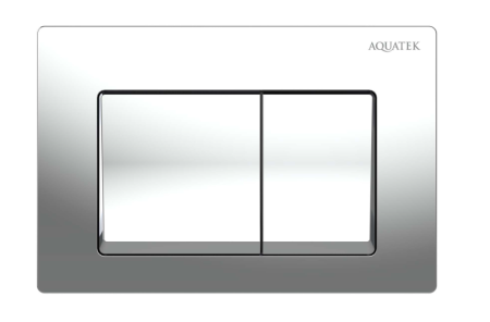 Кнопка смыва Aquatek Small TDI-0000005 хром глянцевый