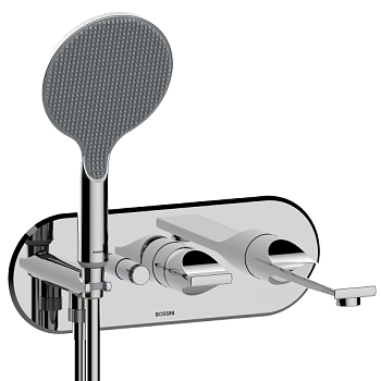 Смеситель для ванны с душем Bossini Apice Z00557.030 хром