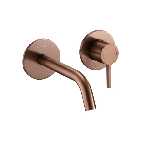 Смеситель для раковины встраиваемый Benesque Lumiere 10010306 бронза брашированная