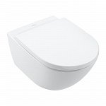 Унитаз подвесной Villeroy & Boch Subway 3.0 4670T001 белый, без сиденья Унитаз подвесной Villeroy & Boch Subway 3.0 4670T001 белый, без сиденья