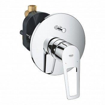 Смеситель для ванны с душем Grohe BauLoop New 29081001 хром