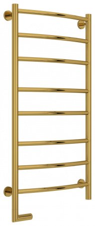 Полотенцесушитель электрический Сунержа Галант 2.0 100х50 золото, подключение левое