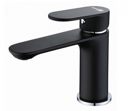 Смеситель для раковины WasserKraft Elbe 7403 черный матовый