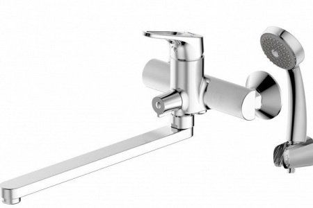 Смеситель  Bravat Drop-D F748162C-2 хром