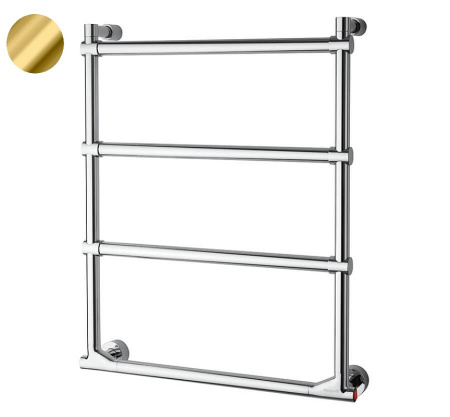 Полотенцесушитель электрический Margaroli Sole 5124704MGB 64х50см золото матовое