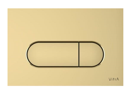 Кнопка смыва Vitra Root Round 740-2225 золото матовое