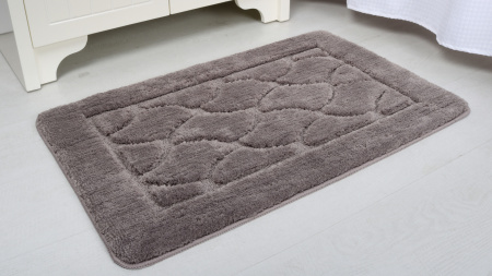 Коврик для ванной Fixsen Link 1-ый,  FX-5002I, коричневый, 50х80 см.