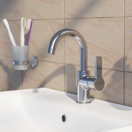 Смеситель для раковины IDDIS Sena SENSBR0i01 хром глянцевый