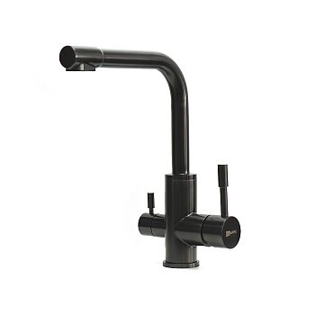 Смеситель для кухни Lemark Expert LM5061BLN черный матовый