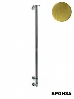 Полотенцесушитель электрический Margaroli Arcobaleno 616-L 616OBB-900 1650x74 BOX бронза