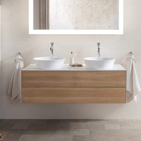 Раковина накладная Duravit White Tulip 2365500070 белый