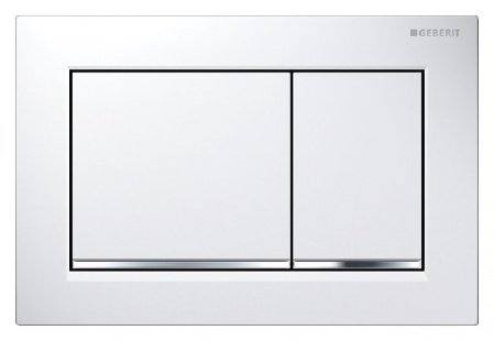Кнопка смыва Geberit Omega 30 115.080.KJ.1 белый/хром глянцевый