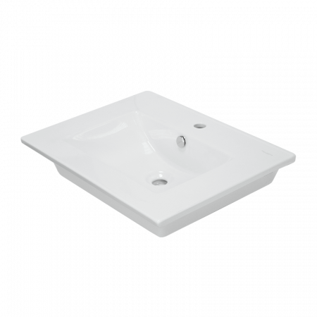 Раковина подвесная 60см Sanita Luxe Quadro QDR60SLWB01 белый