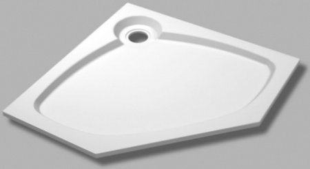 Поддон из литьевого мрамора Cezares Tray S P 100x100x6 Белый