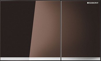 Кнопка смыва Geberit Sigma 60 115.640.SQ.1 коричневый