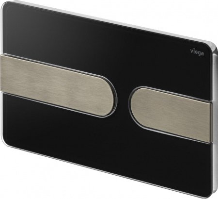 Кнопка смыва Viega Visign for Style 23 773182 черный/сталь