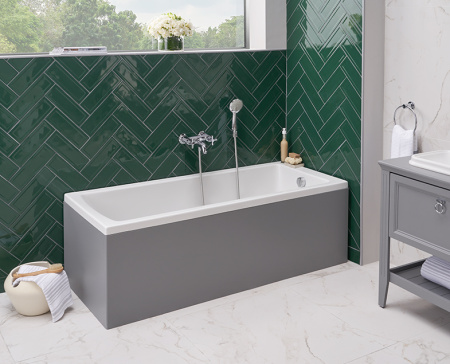 Акриловая ванна Vitra Neon 170x75см белый