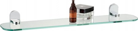 Стеклянная полка Iddis Mirro Plus MRPSBG0i44 Хром