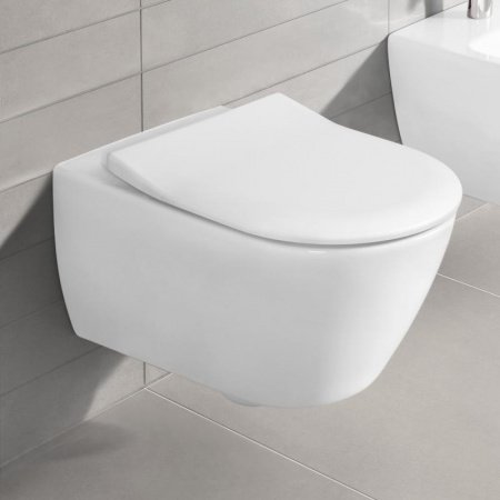 Унитаз Villeroy&Boch Subway 2.0 Plus Rimless 5614R0R1 подвесной без сиденья