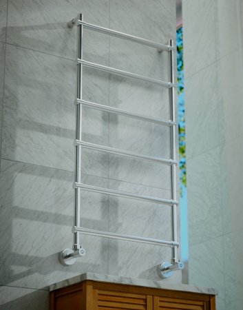 Полотенцесушитель водяной Margaroli Sole 442-6 4424706CRN 1080х535 хром