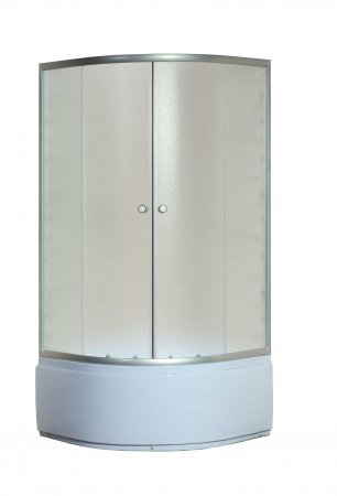Душевой угол Niagara NG-006-08N 90x90x195 профиль хром матовый, стекло матовое