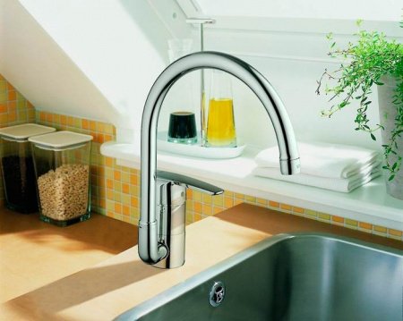 Смеситель для кухни Grohe Euroeco 32786000 хром