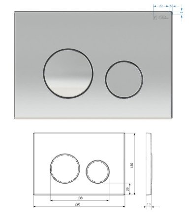 Комплект Delice Oreol 4 в 1: инсталляция, крепления, клавиша смыва Oreol, шумоизоляция