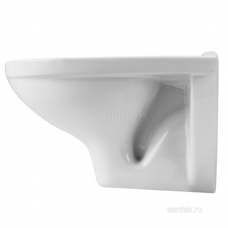 ПЭК Santek Бореаль Пэк 1WH302464 подвесная чаша + инсталляция +сиденье+панель бел. цвета