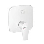 Смеситель для ванны с душем Hansgrohe Talis E 71745700 белый матовый