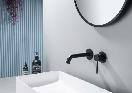 Смеситель для раковины Aquatek Европа AQ1313MB черный матовый