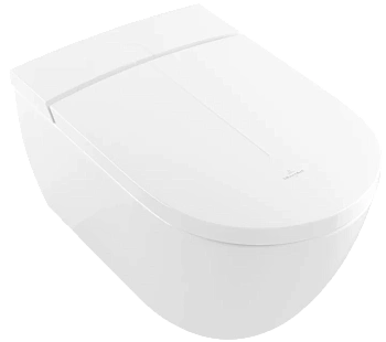 Унитаз-биде подвесной Villeroy & Boch ViClean-I200 V0E200R1 alpin ceramicplus
