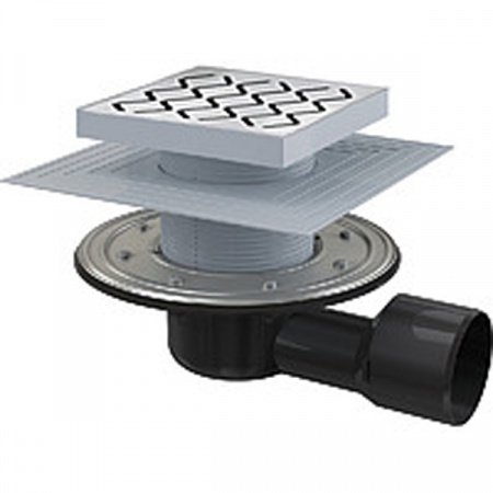 Душевой трап Ravak X01435 Хром матовый