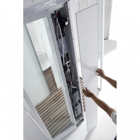 Душевая кабина Orans 89105LS 120x90x220 профиль белый, стекло прозрачное