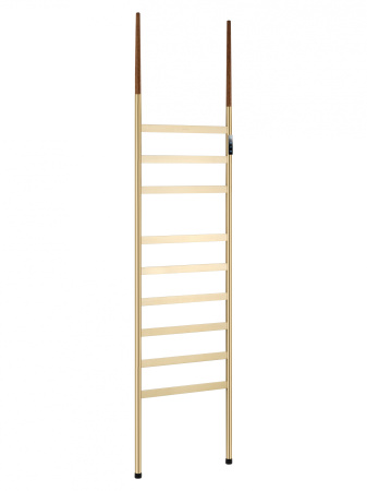 Полотенцесушитель электрический напольный WONZON & WOGHAND BREMEN, Брашированное золото (WW-A207-BG)