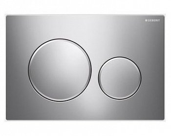 Кнопка смыва Geberit Sigma 20 115.882.KH.1 хром глянцевый/хром матовый