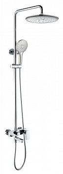 Душевая стойка Bravat RIFFLE F6336370CP-A-RUS хром