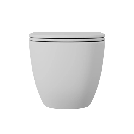 Унитаз подвесной D&K Matrix DT1396516 белый, с сиденьем микролифт