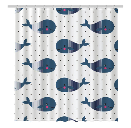 Штора для ванной Fixsen Drop, FX-1508