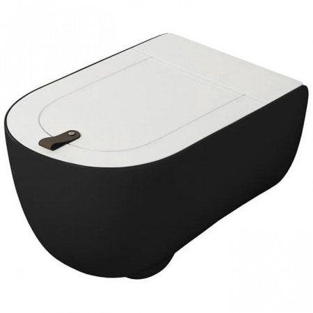 Унитаз подвесной ArtCeram The One THV001 03;00 черный, без сиденья