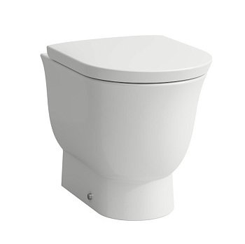 Унитаз приставной безободковый Laufen New Classic 8.2385.1.000.000.1 без сиденья