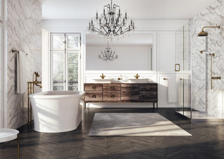 Смеситель для раковины Webert Ottocento OT700102065, бронза