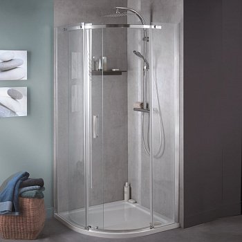 Душевой угол Jacob delafon E22R90R-GA 88x88x200 профиль хром, стекло прозрачное