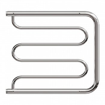 Полотенцесушитель водяной Point PN25666P 600x600 Фокстрот с полкой, хром