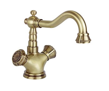 Смеситель для раковины Bronze de Luxe ROYAL 10218/1, бронза