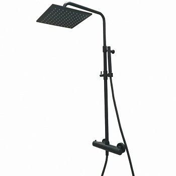 Душевая стойка Webert Elio EL980515560METAL черный матовый