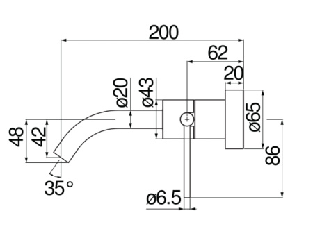 Смеситель для раковины Nobili Velis VE125199/1CR хром